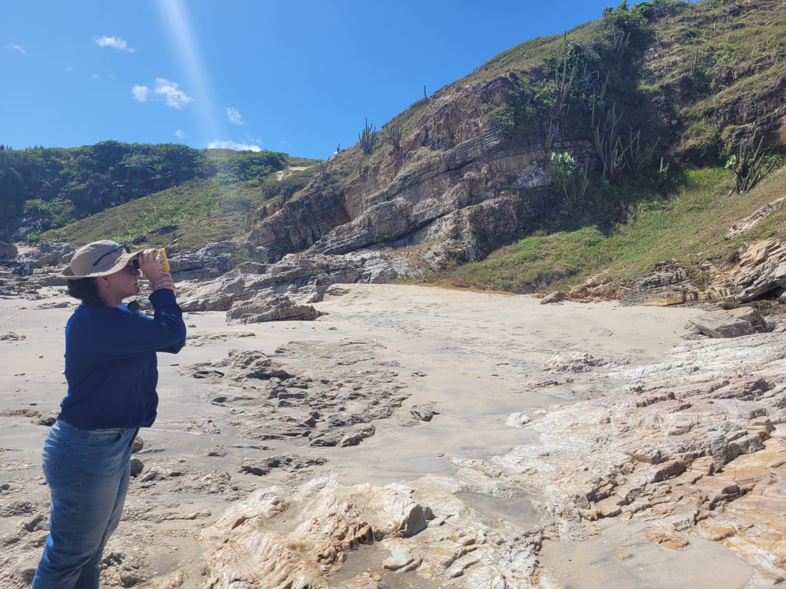 SGB realiza avaliação dos riscos geológicos em atrativos geoturísticos do Parque Nacional de Jericoacoara