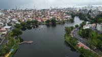 Vista Panorâmica do Dique do Tororó, Salvador-Ba.