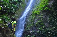 Nascente fluvial na Cachoeira de Oxumaré.