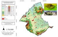 Mapeamento das marmitas de Fazenda Nova.